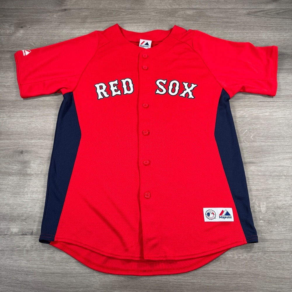 Majestic Boston Red Sox Jersey Jon Lester Kids Youth Size XL